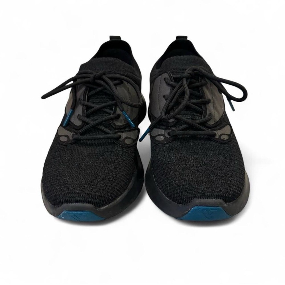 Vessi Everyday 2.0 Waterproof Sneakers Women’s Size 7 Black & Blue - Picture 5 of 10